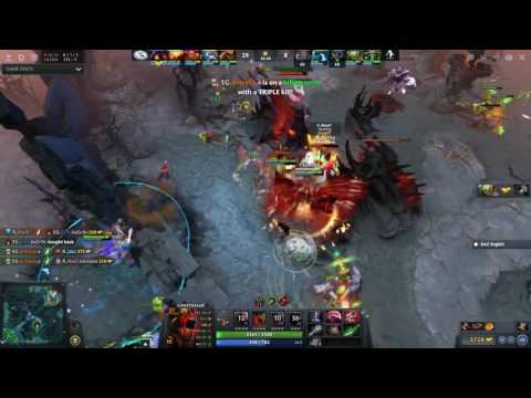 DAC 2017 : Our Boys Arteezy Double Rampage (Evil Geniuses vs Faceless)