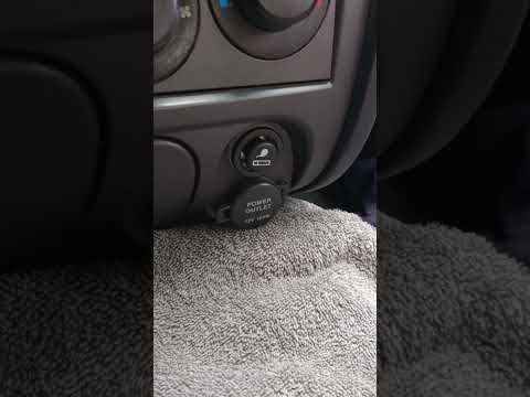 Using a Cigarette Lighter in a Car