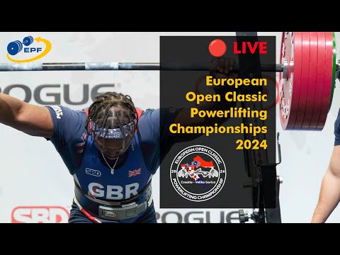 Women 63 kg & Men 93 kg A-groups - European Open Classic Powerlifting Championships 2024
