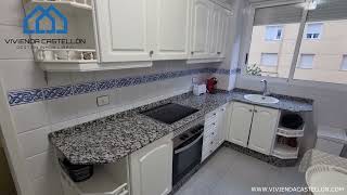 BENICASIM - Alquiler anual de apartamento frontal situado en primera línea de playa en Heliópolis