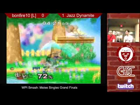 WPI Polytech Skill #2 Melee Singles Grand Finals - bonfire10 vs JazzDynamite