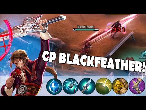 NEW HERO CP BLACKFEATHER BUILD | Vainglory BlackFeather Gameplay [Update 1.11]