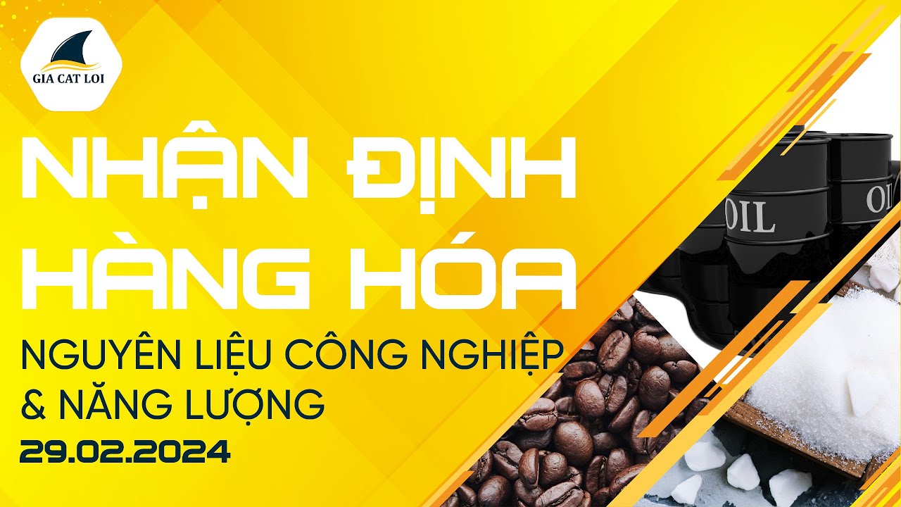 Nhận Định Hàng Hoá Năng Lượng & Nguyên Liệu Công Nghiệp Ngày 29/02/2024