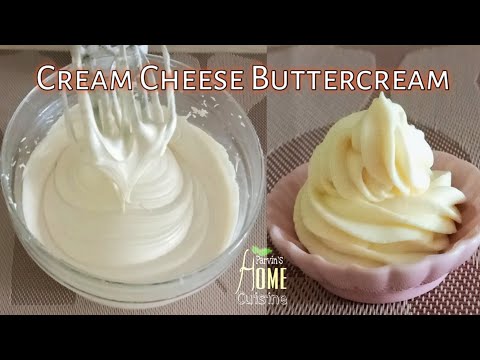 Cream Cheese Buttercream Frosting | Cream Cheese Frosting Recipe | How To Make Cream Cheese Frosting