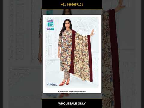 MCM Priyalaxmi Vol 41 - Readymade Dress – product video thumbnail