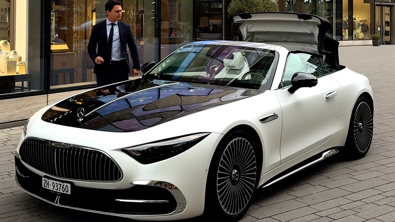 NEW 2026 MAYBACH SL - Mercedes Maybach SL 680 in White Full Review Interior Exterior