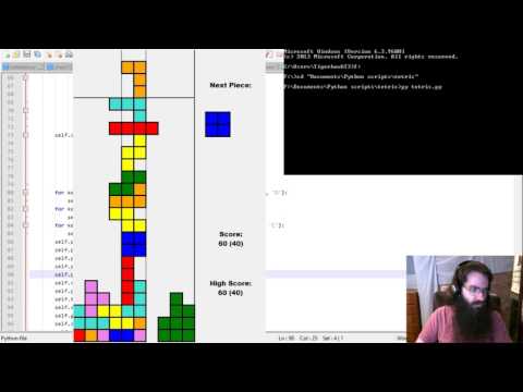 Lets Code Python Tetris Part 15