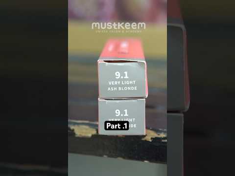 9.1 very light ash blonde part .1 #haircolour #haircare #haircolortransformation #hairstyle