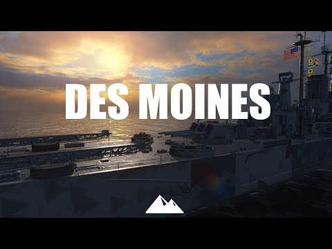 DES MOINES, ein Sturm zieht auf! - World of Warships | [Division] [Deutsch] [60fps]