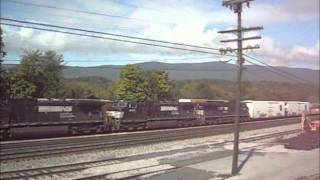preview picture of video 'Norfolk Southern in Shenandoah, Virginia'