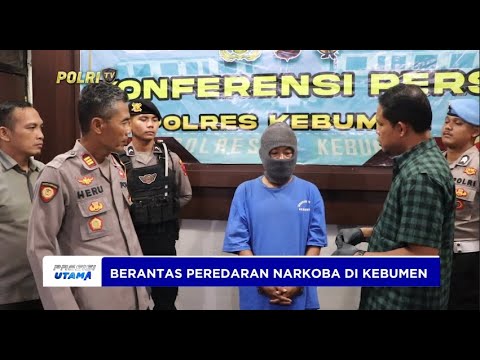 SATRESNARKOBA POLRES KEBUMEN UNGKAP KASUS KEPEMILIKAN SABU
