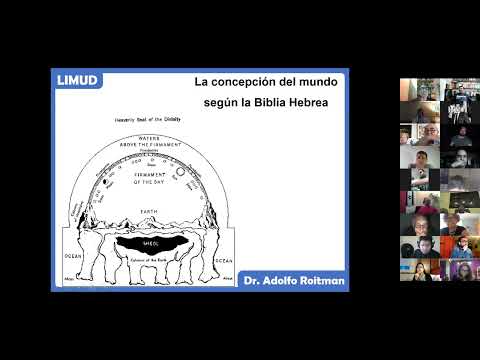 La concepción del Cosmos según la Biblia Hebrea, Dr. Adolfo Roitman