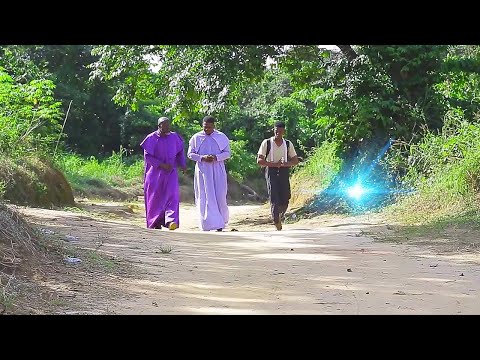 Watch How This 3 Powerful Rev Fathers Destroyed D Evil Deity Tormenting The Land On Their Way-MOVIES