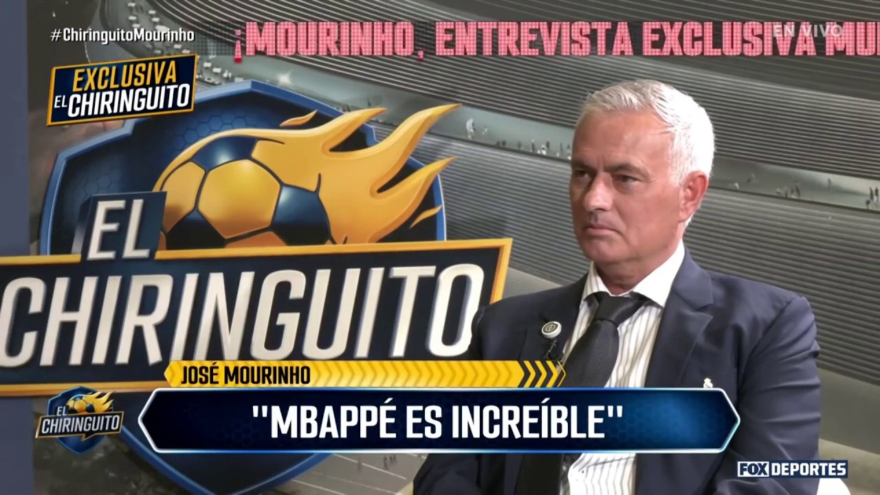 👑😎 "MBAPPÉ ES DEMASIADO BUENO", confiesa José MOURINHO | Entrevista Exclusiva | El Chiringuito