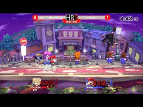Hidden Bosses 5.0 Grand Finals: Agility l King James (Diddy Kong) vs. JTWild (Mario)
