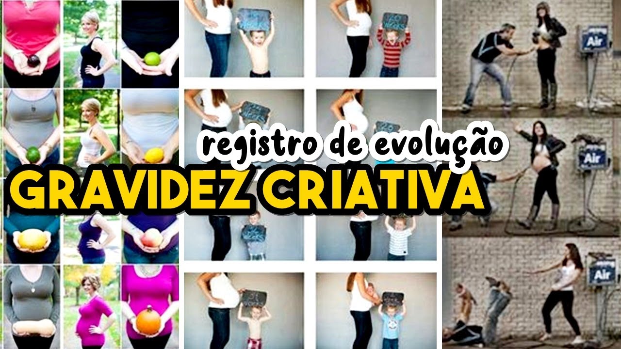 EVOLUÇÃO DA GRAVIDEZ: 8 FORMAS CRIATIVAS DE REGISTRAR - FOTOS DE GRAVIDA TUMBLR | Ju Tomé J5