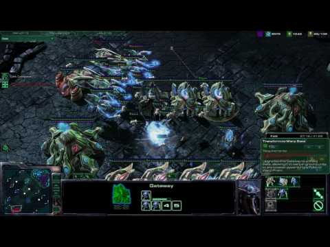 StarCraft 2 Beta -  Online Battle 01 "2v2" [HD]