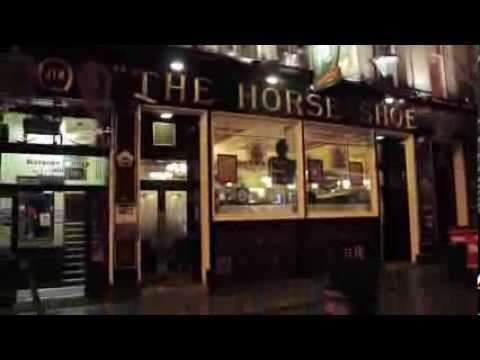 The Horse Shoe Bar, Glasgow, Scotland - a pie and a pint