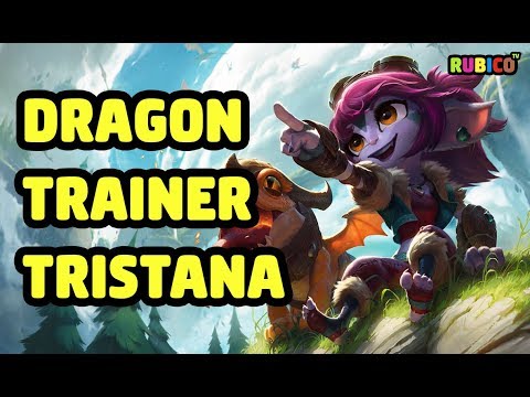 DRAGON TRAINER TRISTANA SKIN SPOTLIGHT - LEAGUE OF LEGENDS
