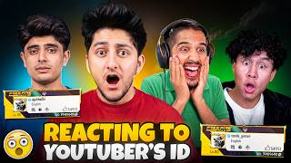 Download lagu Reacting To Free Fire Youtubers Game Id ! mp3