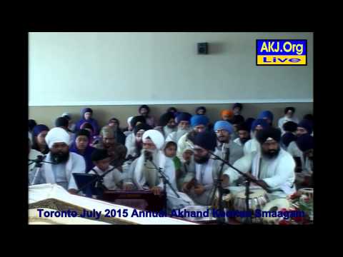 072 Toronto July 2015 Smaagam - Thursday Morning - G. Gurdev Singh Jee