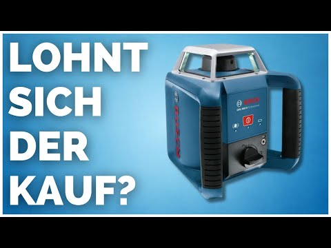 Bosch Professional GRL 400 H - Rotationslaser im Test [KURZ & KOMPAKT] zusammengefasst
