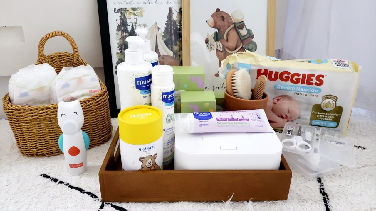 ENXOVAL DO BEBÊ - ITENS DE HIGIENE E FARMACINHA - MÃE DE SEGUNDA VIAGEM