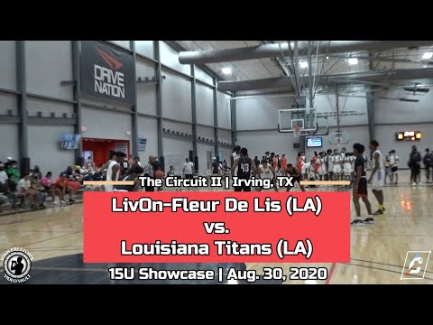 LivOn-Fleur De Lis vs. Louisiana Titans - The Circuit League Session II (15U Showcase, HIGHLIGHTS)