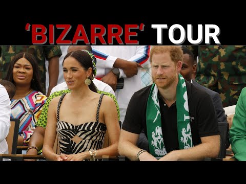 Harry and Meghan’s ‘bizarre’ tour of Nigeria mocked by locals