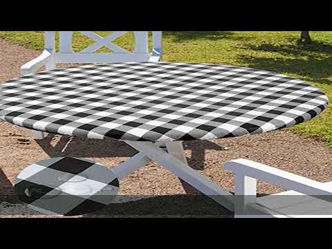 Round Fitted Table Cover