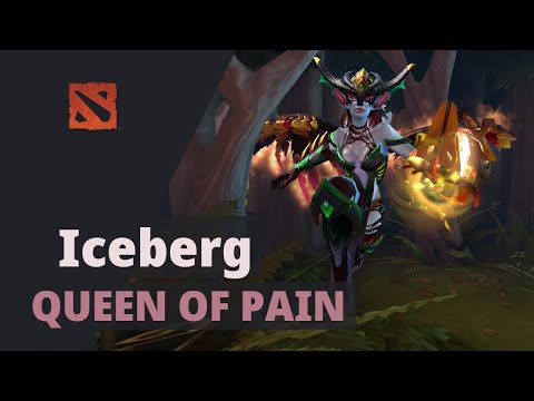 Iceberg plays Queen of Pain Dota 2 Full Game