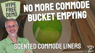 Commode Liners With Absorbent Pad - Close Look at JOCCIK