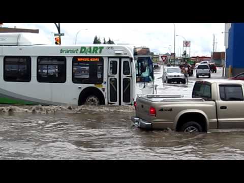 Flood July 2nd 2010 Saskatoon