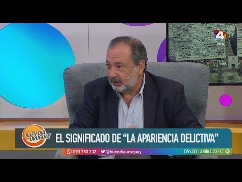 Buen día Uruguay - El significado de "la apariencia delictiva"