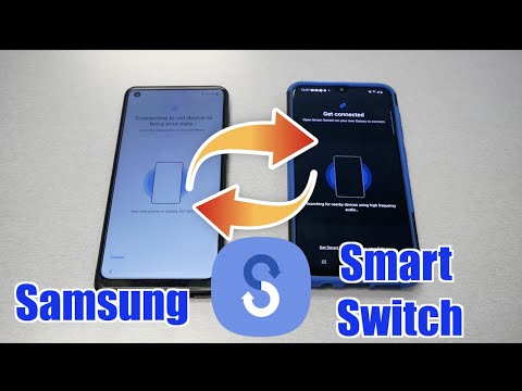 How to use Samsung (Smart Switch) to move everything from phone to a another