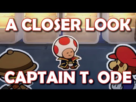 Paper Mario: The Origami King - A closer look at Captain T. Ode Background Story [In-Depth Analysis]