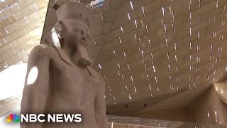 New Grand Egyptian Museum displays never-before-seen treasures