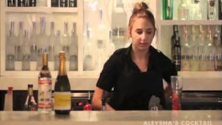 The Argyle Cocktail of the Month Strawberry Bubbles