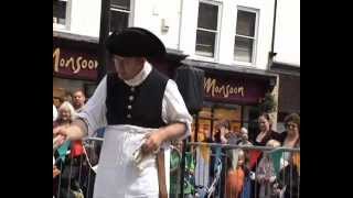 preview picture of video 'Historical Hereford Day 'Barber Surgeon' Part 1 July 14th 2012'