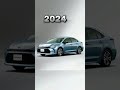 Evolution Of Toyota Corolla 1966-2024 #evolution #luxury #supercarsevolution #trending#viral#shorts