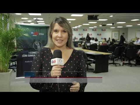 Reportagem Natercia Costa - TV Justiça/OAB Nacional  -  Primeiro Concurso de Júri Simulado