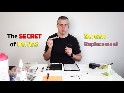 The secret of perfect screen replacement
