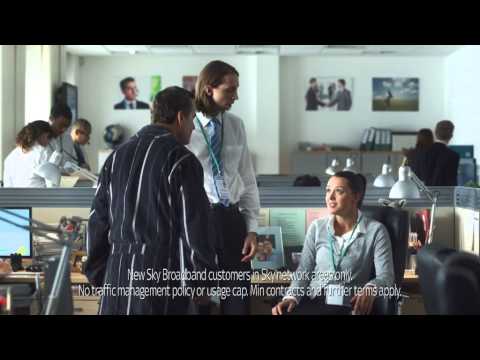 Sky Broadband - Bruce Willis Spoof feat. Jeff Stelling with music by Jonathan Goldstein