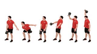 Kettlebell Snatch exercise video thumbnail
