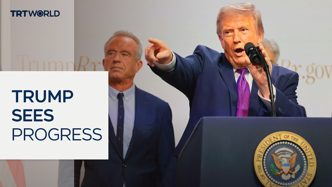 Video | Trump says positive development made in Iran talks