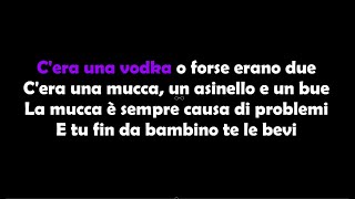 C'era una vodka con testo - Lyrics (Willie Peyote)