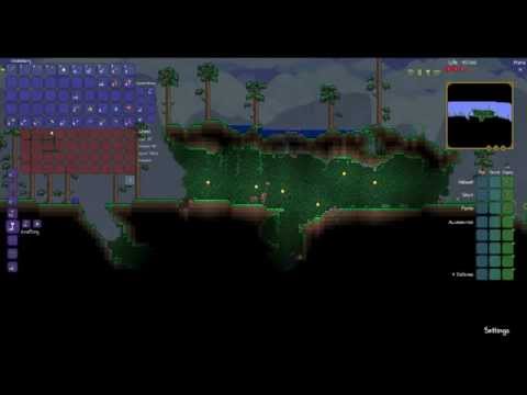 Terraria Ep:2 Giant Cactus Sword