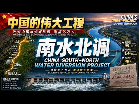 中国南水北调：人类史上规模第一的超级调水工程。The Largest Water Project In Human History