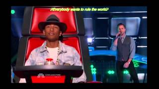 더보이스 미국 시즌7 Andy Cherry - Everybody Wants to Rule the World