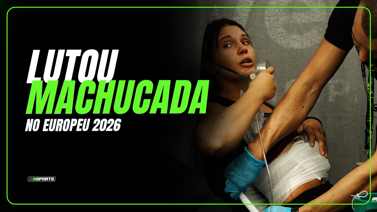 Ela lutou machucada no Europeu 2026… você faria o mesmo?